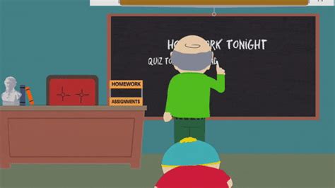 Cartman Shits On Desk GIFs .